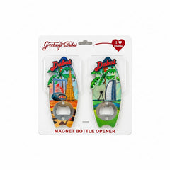 Greetings from Dubai Magnet Bottle Opener 2 Piece