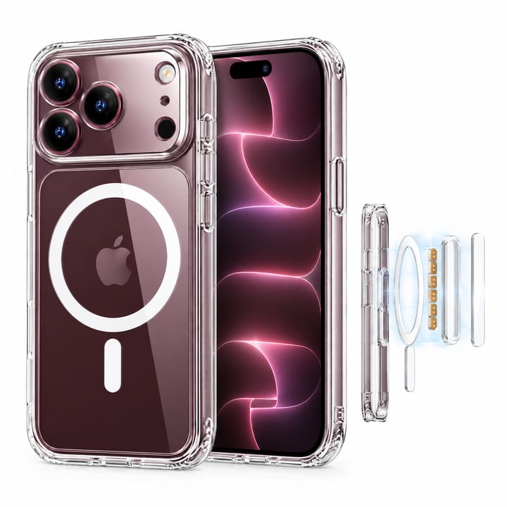 Max & Max iPhone 18 Pro Clear Case With Magsafe
