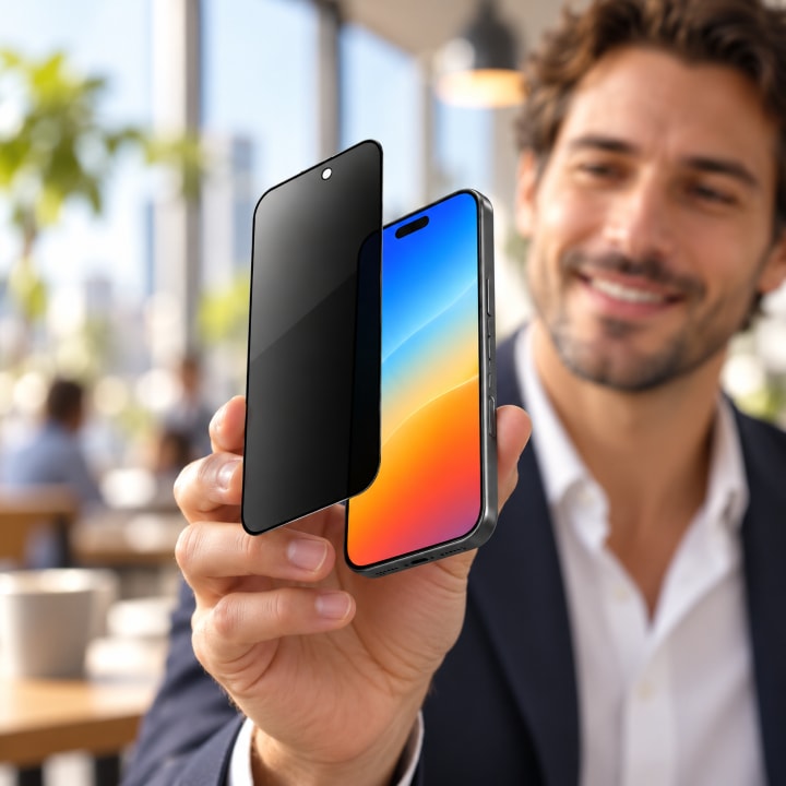 Max & Max iPhone 18 Pro Max Privacy Tempered Glass