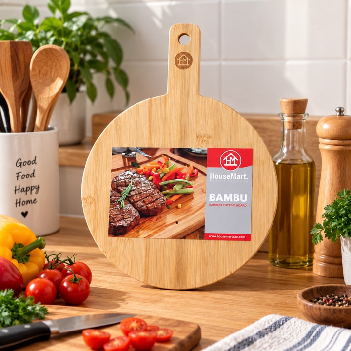 HouseMart Bambu Pizza Cutting Board