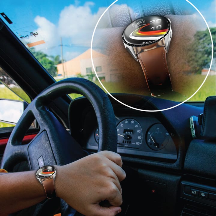 Max & Max Smart Watch -Cruise Collection Silver