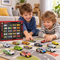 20-Piece Alloy Model Car Collection – 1:72 Scale Mini Toy Vehicle Playset