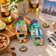 Greetings from Dubai Magnet Bottle Opener 2 Piece