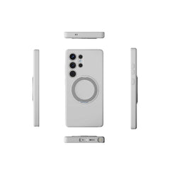 Max&Max Samsung S25 Ultra Magsafe Liquid Silicon Case-Silver