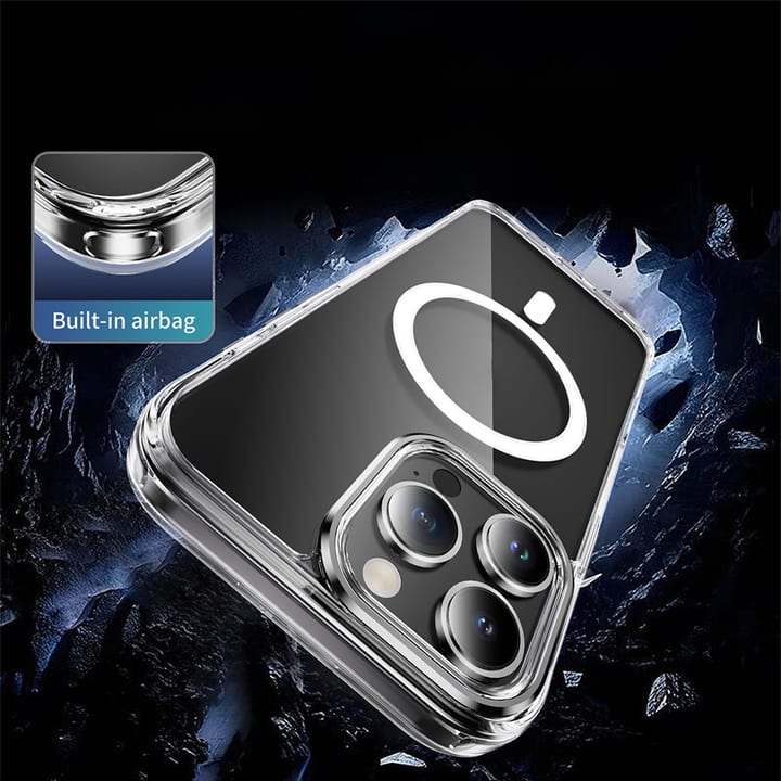 Max & Max iPhone 16 Pro Clear Case with MagSafe
