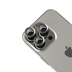 Max & Max iPhone 16 Pro /16 Pro Max Camera lens Protector - Titanium