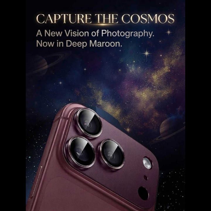 Lens Protector For iPhone 18 Pro/Pro Max Cherry
