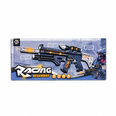 Kids Electronic Toy Blaster Rifle with LED Lights, Sound Effects and Scope