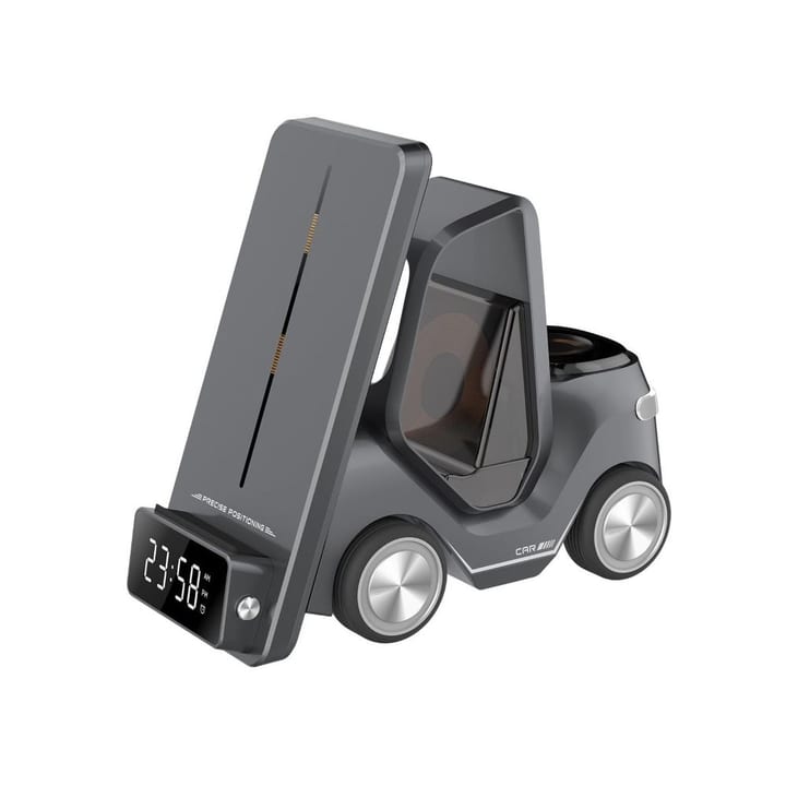 Max & Max Smart Desktop Multifunctional Wireless Charging Stand Grey