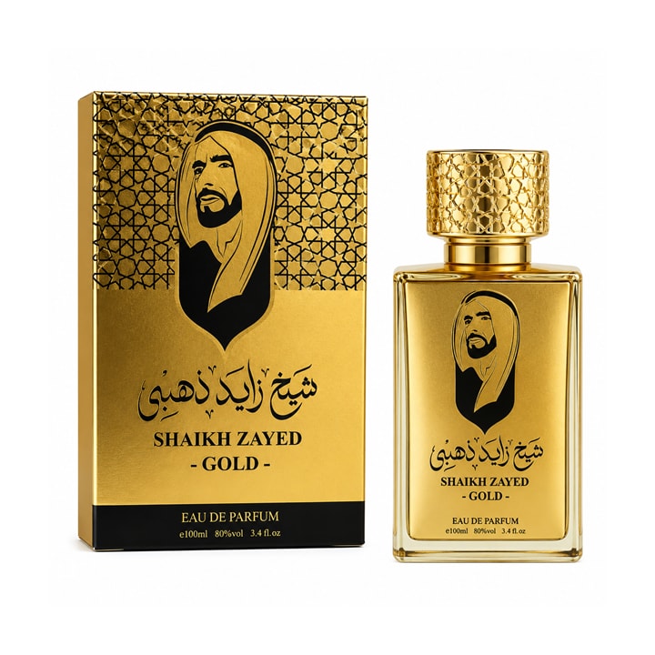 Shaikh Zayed Gold Eau de Parfum for Men 100ml (Original)