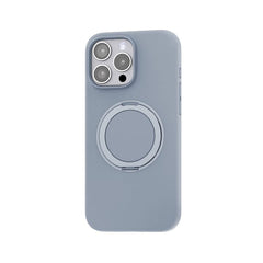 Max & Max iPhone 16 Pro 360 Rotating Liquid Silicone Case with MagSafe - Light Grey
