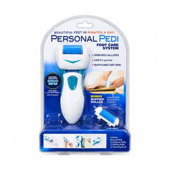 Personal Pedi Electric Foot File & Callus Remover with Buffing Roller