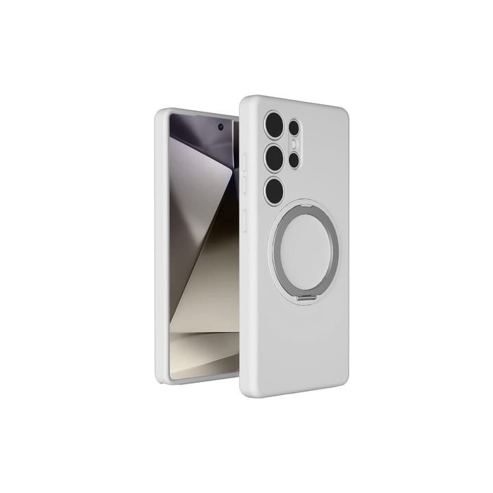 Max&Max Samsung S25 Ultra Magsafe Liquid Silicon Case-Silver