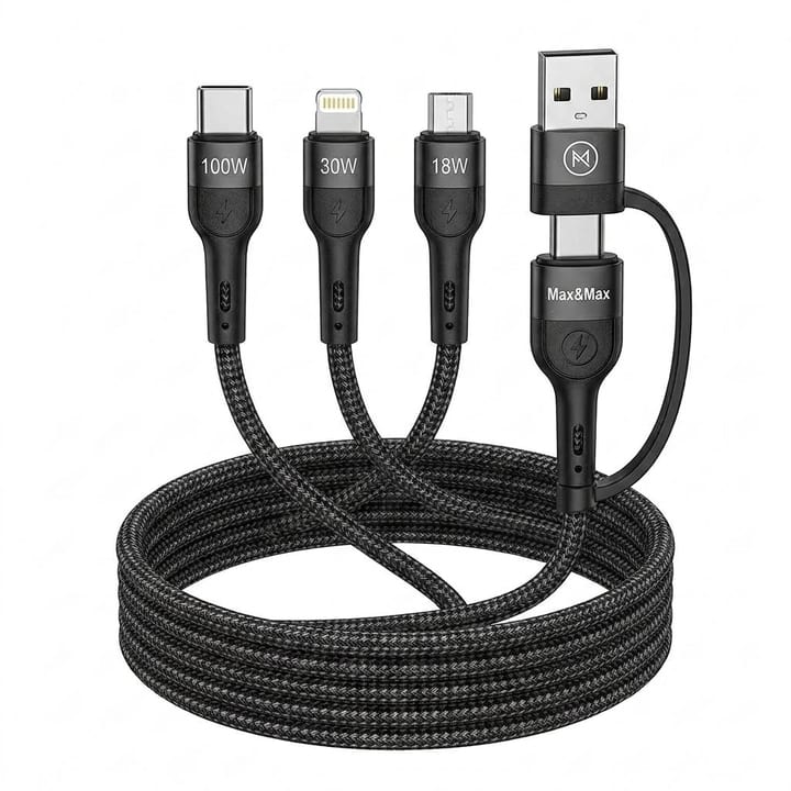 Max & Max 5 in 1 Multi Connect Charging Cable