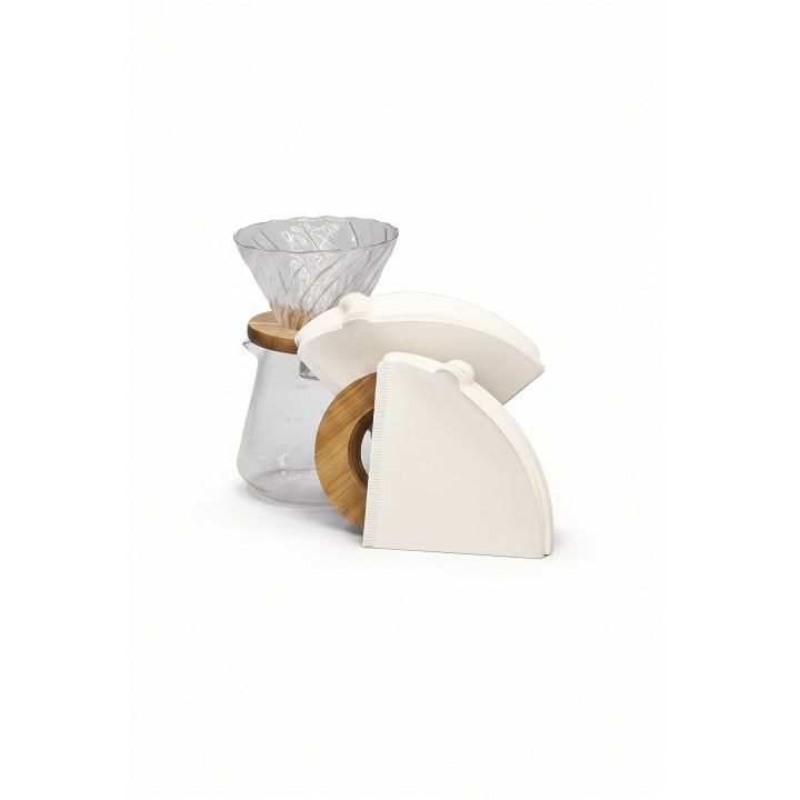 CurioBox Premium V60 Coffee Paper Filters – 100 Count | Size 02