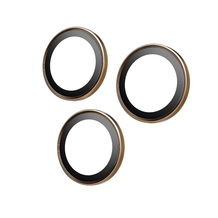 Max & Max iPhone 16 Pro /16 Pro Max Camera lens Protector - Golden