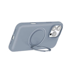 Max & Max iPhone 16 Pro 360 Rotating Liquid Silicone Case with MagSafe - Light Grey