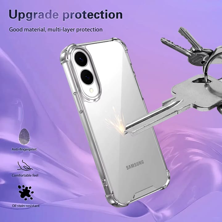 Max & Max Samsung S25 Edge Clear Case