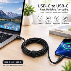 Max & Max Type C to C PD 100W Cable 2M