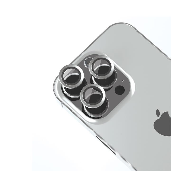Max & Max iPhone 16 Pro /16 Pro Max Camera lens Protector - Silver