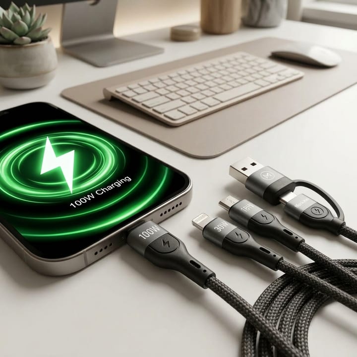 Max & Max 5 in 1 Multi Connect Charging Cable