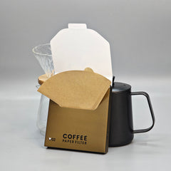 CurioBox Premium V60 Coffee Paper Filters – 100 Count | Size 02 | 10 Pack