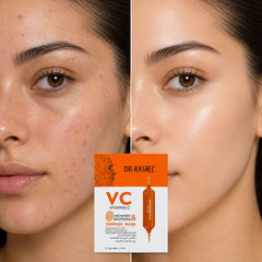 Dr. Rashel VC Vitamin C & Niacinamide Brightening Essence Sheet Mask – 5 Pieces (Orignal)