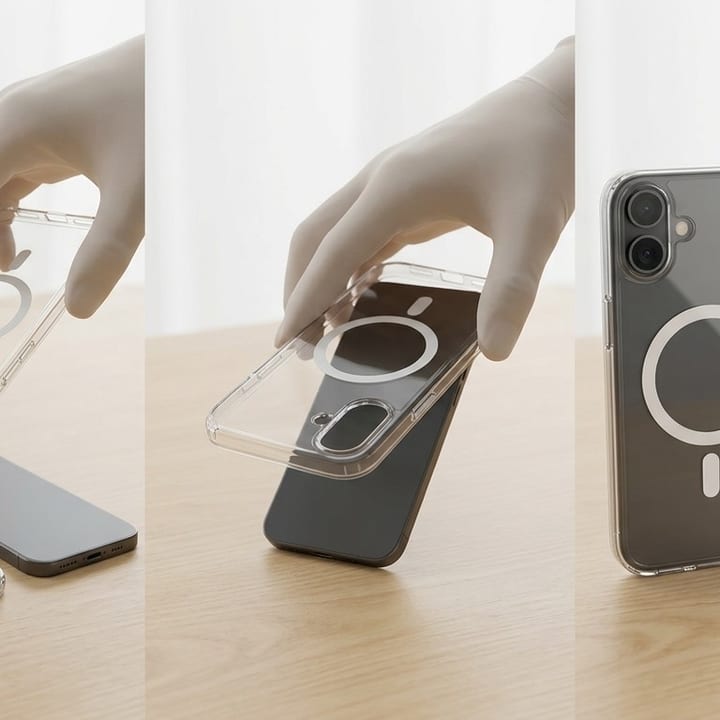 Max & Max iPhone 17 Clear Case With Magsafe