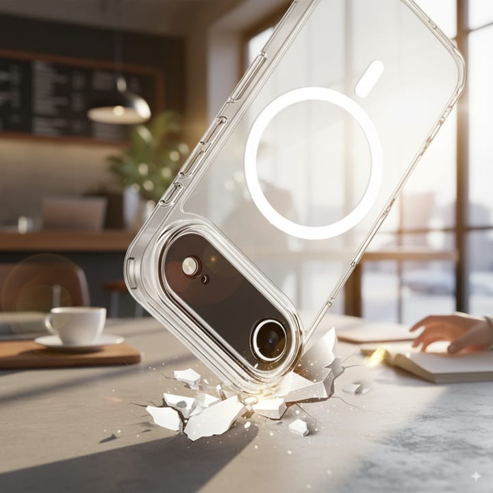 Max & Max iPhone 17 Air Clear Case With Magsafe