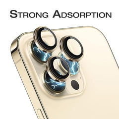 Max & Max iPhone 16 Pro /16 Pro Max Camera lens Protector - Golden