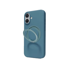 Max & Max iPhone 16 Plus 360 Rotating Liquid Silicone Case with MagSafe - Green