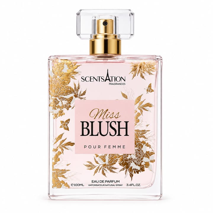 Scentsation Miss Blush Pour Femme Eau De Parfum for Women – 100ml (Orignal)