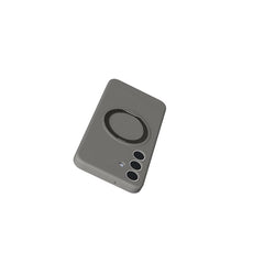 Max & Max Samsung S25 Plus MagSafe Liquid Silicone Case-Silver Shadow