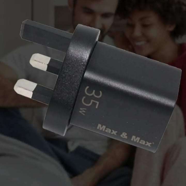 Max & Max GaN Dual port charger 35Watts