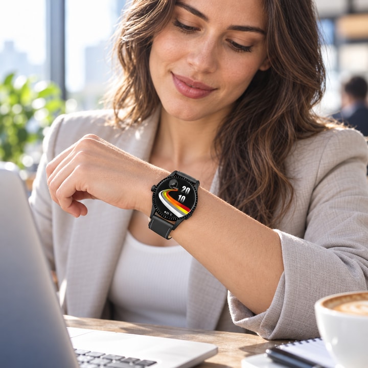 Max & Max Smart Watch -Cruise Collection Black