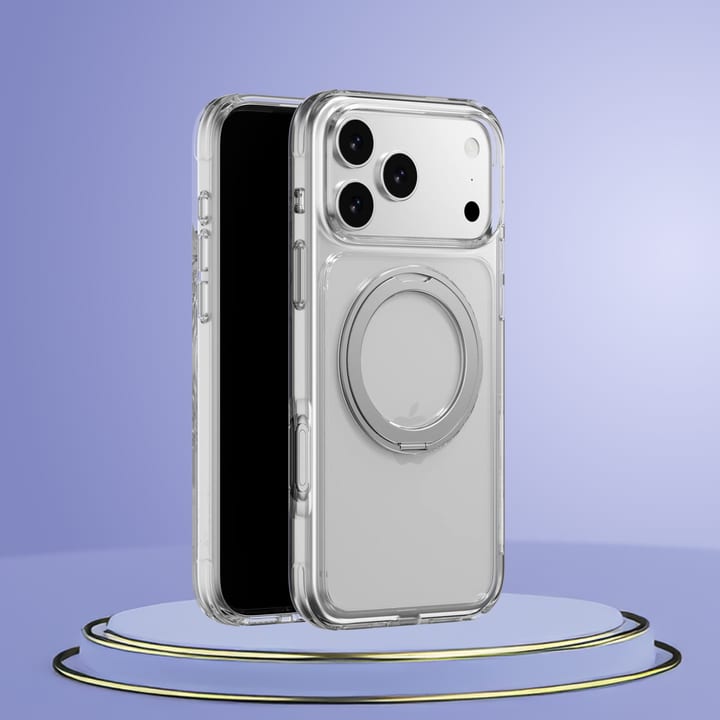 Max & Max iPhone 17 Pro 360 Rotating Clear Case with Magsafe